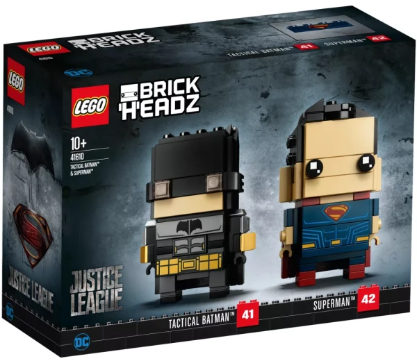 BrickHeadz 41610 LEGO BrickHeadz 41610 «Тактический Бэтмен и Супермен»