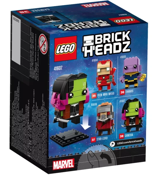 BrickHeadz 41607 Набор LEGO BrickHeadz 41607 «Гамора»