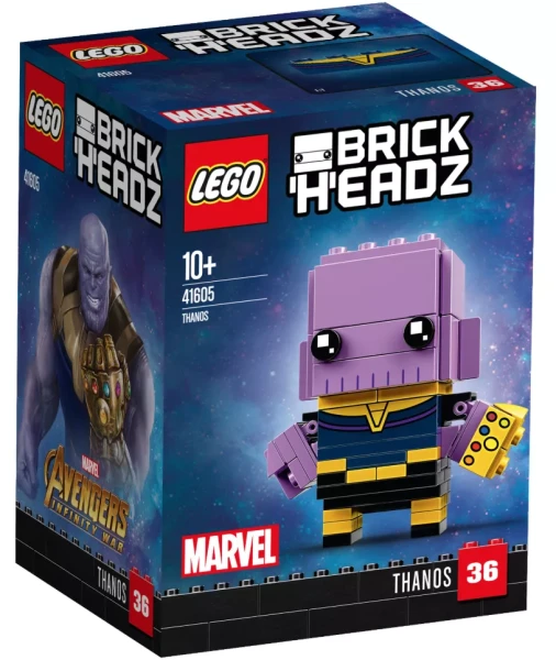 BrickHeadz 41605 Редкий набор LEGO BrickHeadz 41605 «Танос»