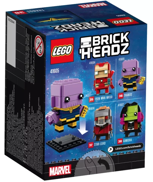 BrickHeadz 41605 Редкий набор LEGO BrickHeadz 41605 «Танос»
