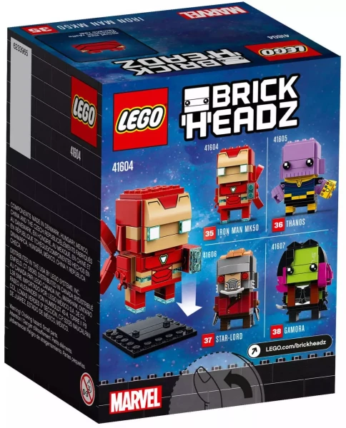 BrickHeadz 41604 LEGO BrickHeadz 41604 «Железный человек MK50»