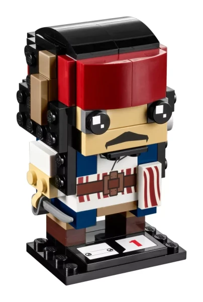 BrickHeadz 41593 Редкий Набор LEGO BrickHeadz 41593 «Капитан Джек Воробей»