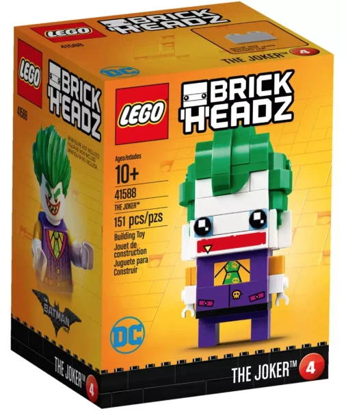 BrickHeadz 41588 Редкий раритетный набор LEGO BrickHeadz 41588 «Джокер»