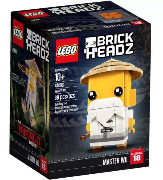 BrickHeadz 41488 Конструктор LEGO BrickHeadz 41488 «Мастер Ву»