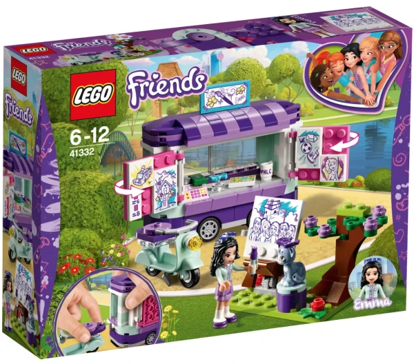 Friends 41332 Раритетный набор LEGO 41332 «Торговый киоск Эммы»
