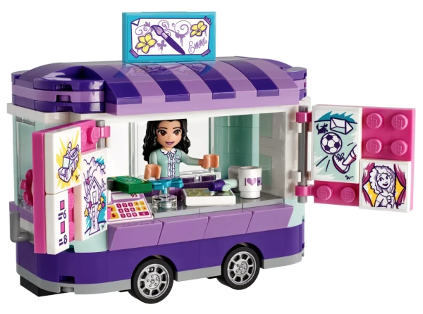 Friends 41332 Раритетный набор LEGO 41332 «Торговый киоск Эммы»