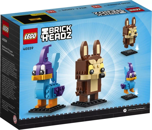 BrickHeadz 40559 LEGO BrickHeadz 40559 «Дорожный бегун и Вилли Койот»