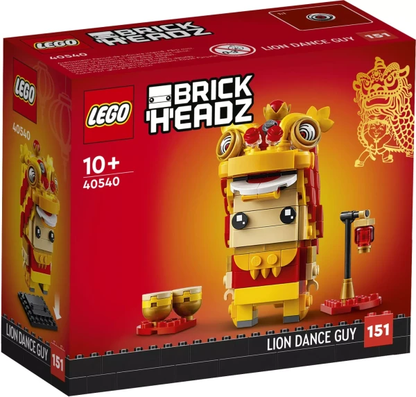 BrickHeadz 40540 Набор LEGO BrickHeadz 40540 «Танцующий лев»