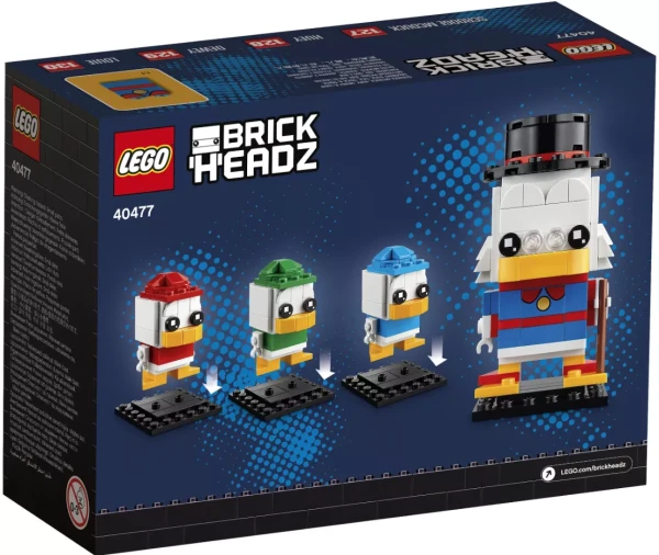 BrickHeadz 40477 LEGO BrickHeadz 40477 "Скрудж Макдак, Хьюи, Дьюи и Луи"
