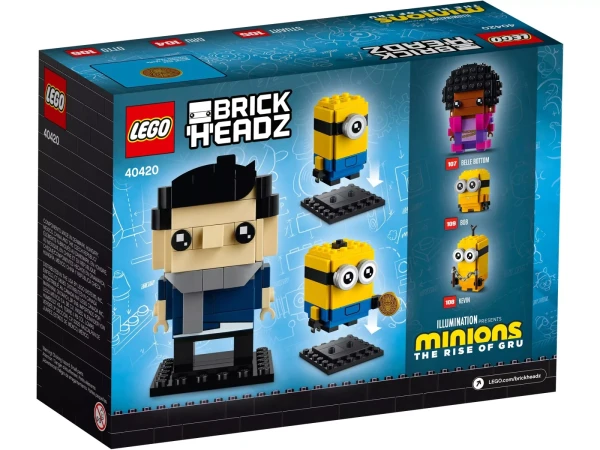 BrickHeadz 40420 Набор Lego 40420 BrickHeadz «Гру, Стюарт и Отто»