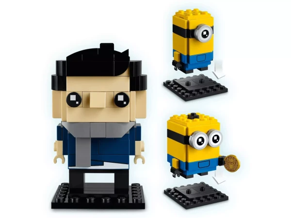 BrickHeadz 40420 Набор Lego 40420 BrickHeadz «Гру, Стюарт и Отто»