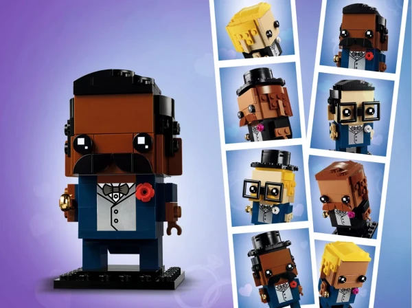 BrickHeadz 40384 Набор LEGO BrickHeadz 40384 "Жених"