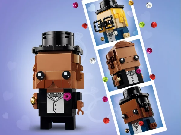 BrickHeadz 40384 Набор LEGO BrickHeadz 40384 "Жених"
