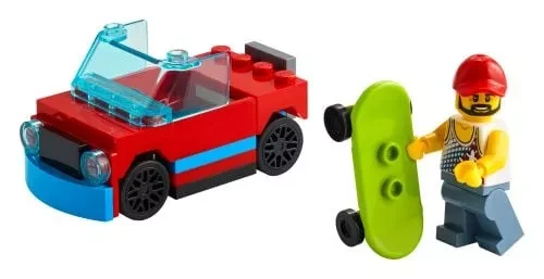 Полибэги LEGO 30568 Набор LEGO 30568-1 «Скейтбордист»