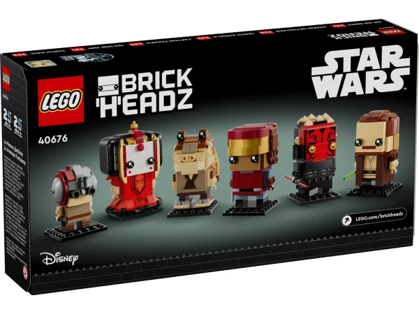 BrickHeadz 40676 Набор LEGO BrickHeadz 40676 «Призрачная угроза»