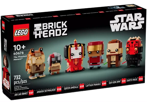 BrickHeadz 40676 Набор LEGO BrickHeadz 40676 «Призрачная угроза»
