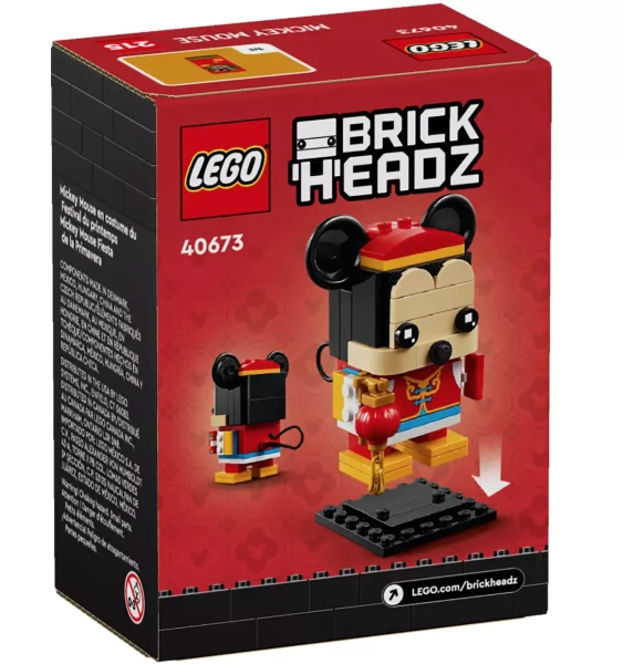 BrickHeadz 40673 Набор LEGO 40673 «Микки Маус на Весеннем фестивале»