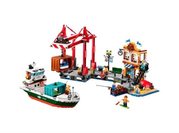 City 60422 Набор LEGO 60422 «Морской порт с грузовым судном»
