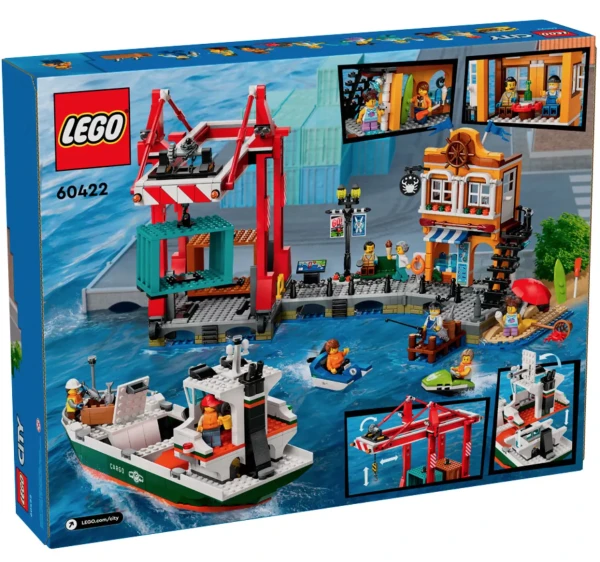 City 60422 Набор LEGO 60422 «Морской порт с грузовым судном»