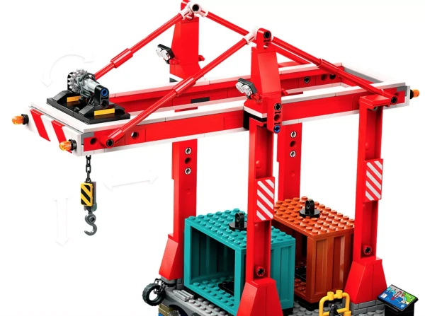 City 60422 Набор LEGO 60422 «Морской порт с грузовым судном»