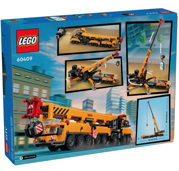 City 60409 Набор LEGO 60409 «Передвижной строительный кран»