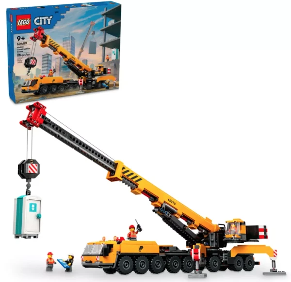 City 60409 Набор LEGO 60409 «Передвижной строительный кран»