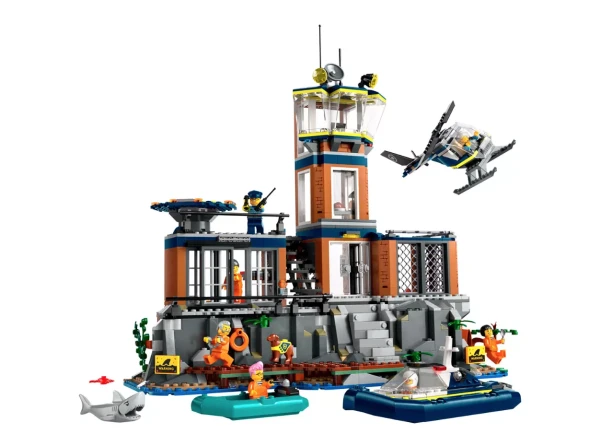 City 60419 Набор LEGO 60419 «Полицейский тюремный остров»