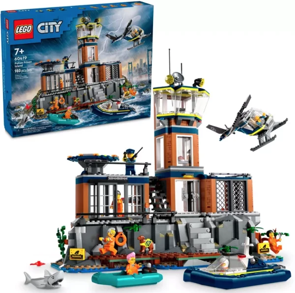 City 60419 Набор LEGO 60419 «Полицейский тюремный остров»