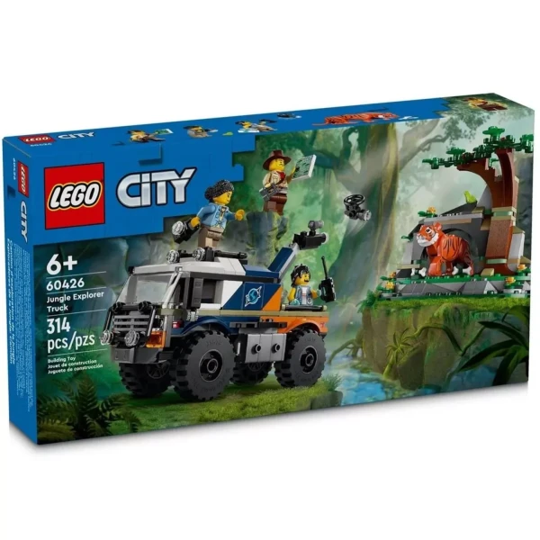City 60426 Набор LEGO 60426 «Грузовик исследователя джунглей»