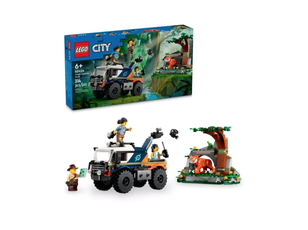 City 60426 Набор LEGO 60426 «Грузовик исследователя джунглей»