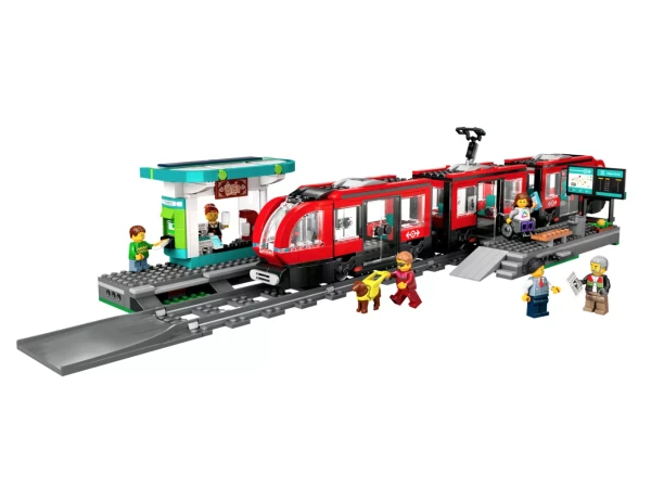 City 60423 Набор LEGO 60423 «Трамвай и станция в центре города»