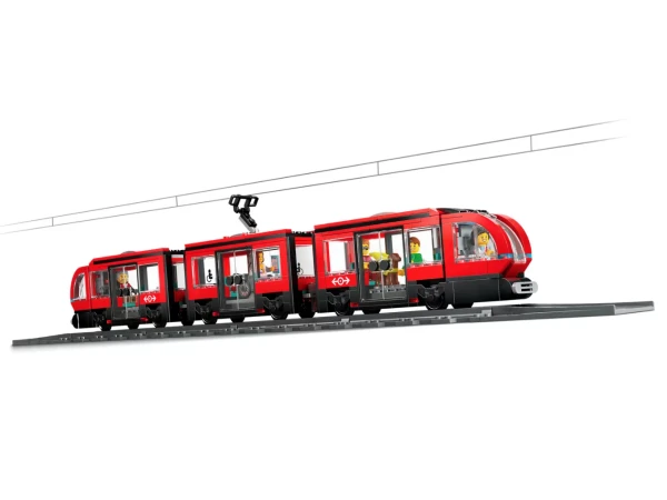 City 60423 Набор LEGO 60423 «Трамвай и станция в центре города»
