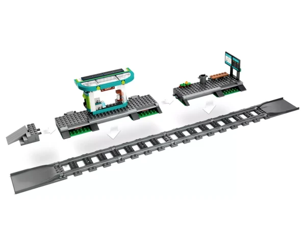 City 60423 Набор LEGO 60423 «Трамвай и станция в центре города»