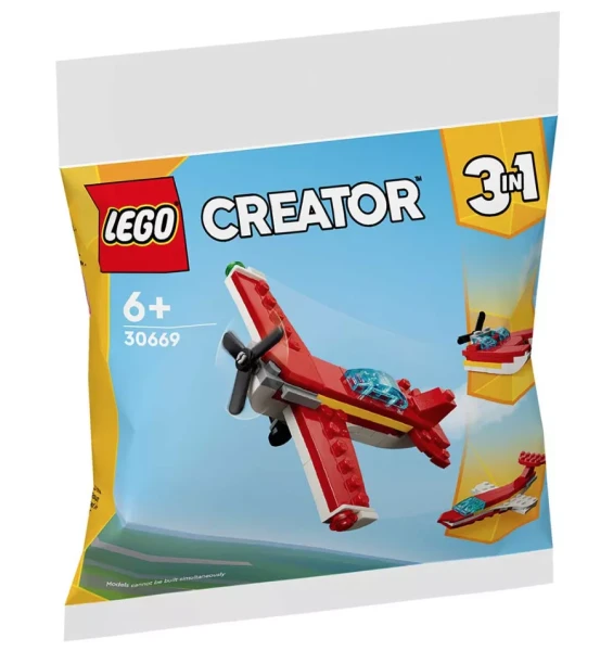 Полибэги LEGO 30669 Набор LEGO 30669 «Знаменитый красный самолет»