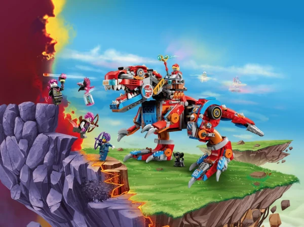 DREAMZzz 71484 Набор LEGO 71484 «Робот-динозавр Купера C-Rex»