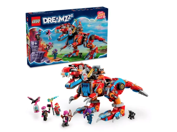 DREAMZzz 71484 Набор LEGO 71484 «Робот-динозавр Купера C-Rex»