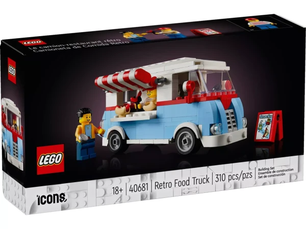 Icons 40681 Набор LEGO Icons 40681 «Ретро-фудтрак»