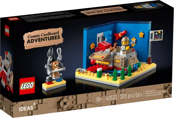 Ideas 40533 Набор LEGO 40533 «Космические картонные приключения»