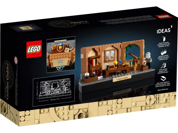 Ideas 40595 Набор LEGO 40595 «Дань уважения Галилео Галилею»