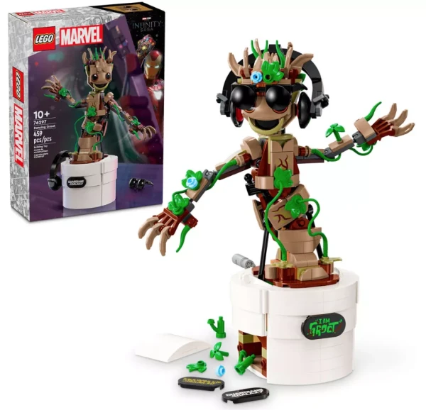 Marvel Super Heroes 76297 Набор LEGO Marvel 76297 «Танцующий Грут»