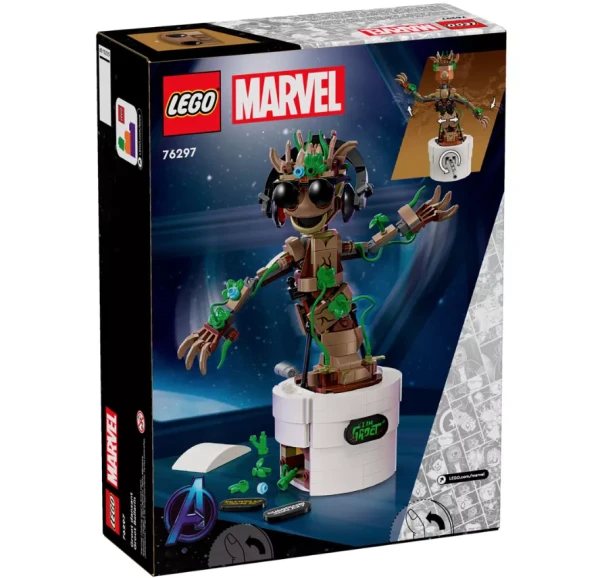 Marvel Super Heroes 76297 Набор LEGO Marvel 76297 «Танцующий Грут»