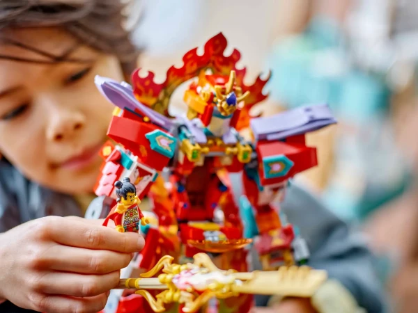 Monkie Kid 80057 Набор LEGO 80057 «Огненное кольцо Нежи»