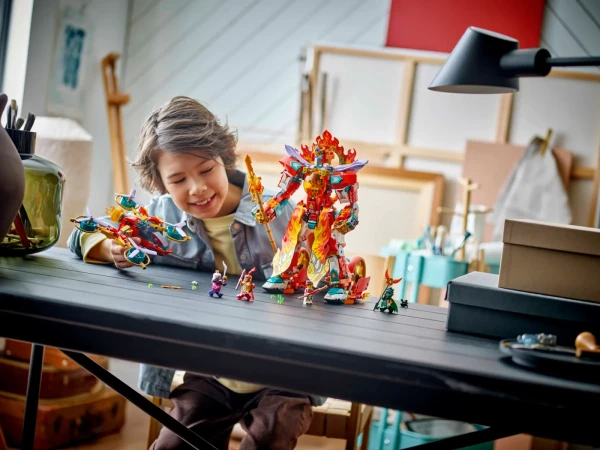 Monkie Kid 80057 Набор LEGO 80057 «Огненное кольцо Нежи»