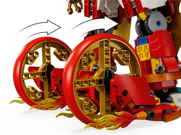 Monkie Kid 80057 Набор LEGO 80057 «Огненное кольцо Нежи»