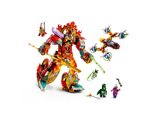 Monkie Kid 80057 Набор LEGO 80057 «Огненное кольцо Нежи»