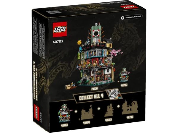 NINJAGO 40703 Набор LEGO 40703 "Micro Ninjago City"