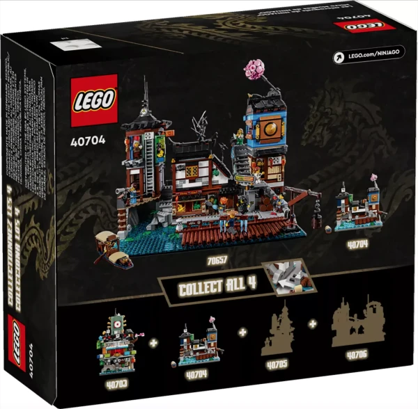 NINJAGO 40704 Набор LEGO 40704 "Micro Ninjago Док-станция"