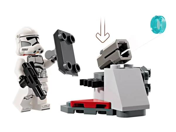 Star Wars 75372 Боевой набор солдат-клонов и боевых дроидов