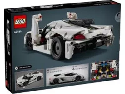 Technic 42184 LEGO 42184 Белый гиперкар Koenigsegg Jesko Absolut