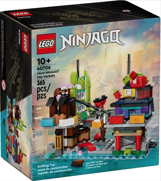 NINJAGO 40706 Рынки города Микро-НИНДЗЯГО